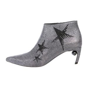 ❤️❤️NICHOLAS KIRKWOOD Metallic Woven Ankle Boots size 8❤️❤️